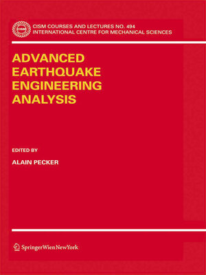 cover image of Advanced Earthquake Engineering Analysis